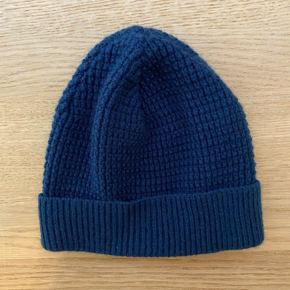 navy beanie